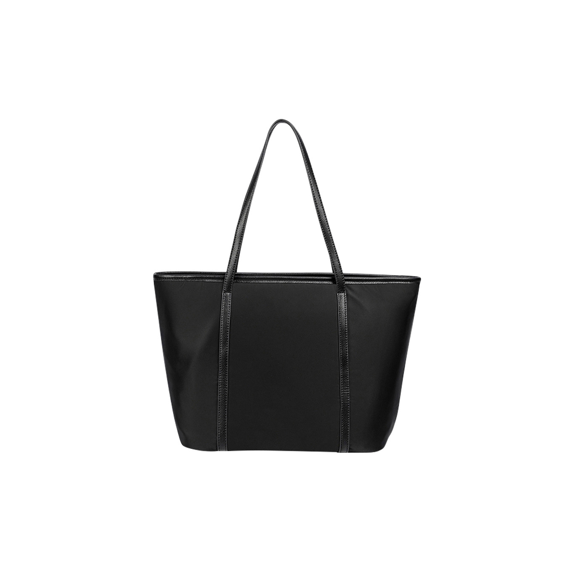 Canvas Shoulder Zip Tote 15" x 10.6" x 4.7" 3