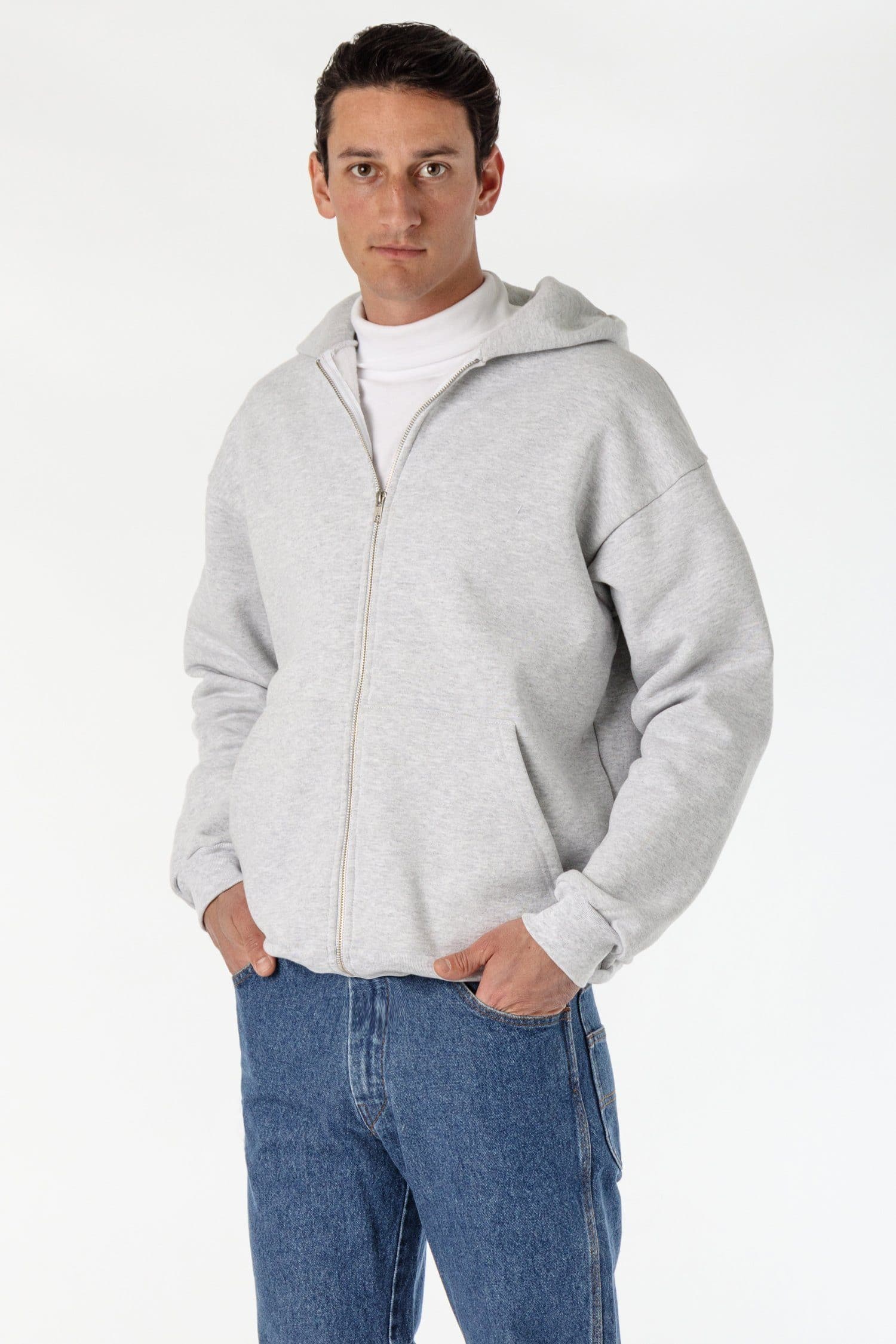 14 OZ HEAVY FLEECE ZIP UP 14