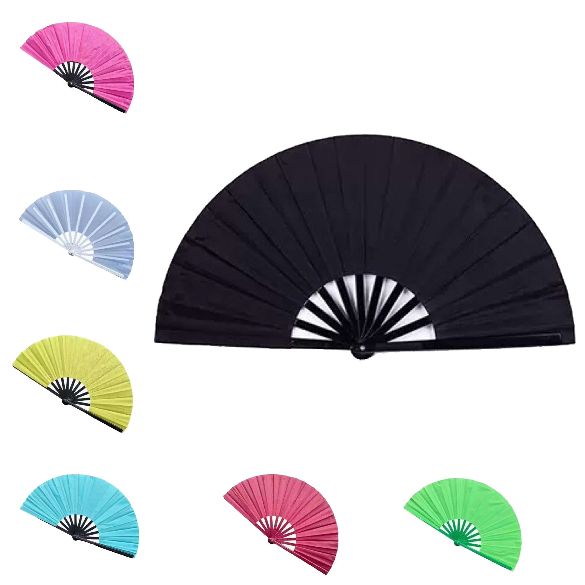 Full Color Kung Fu Fan MOQ50 1