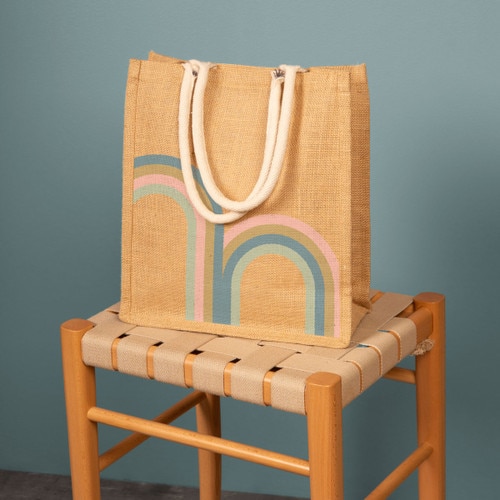 LARGE TOTE - JUTE