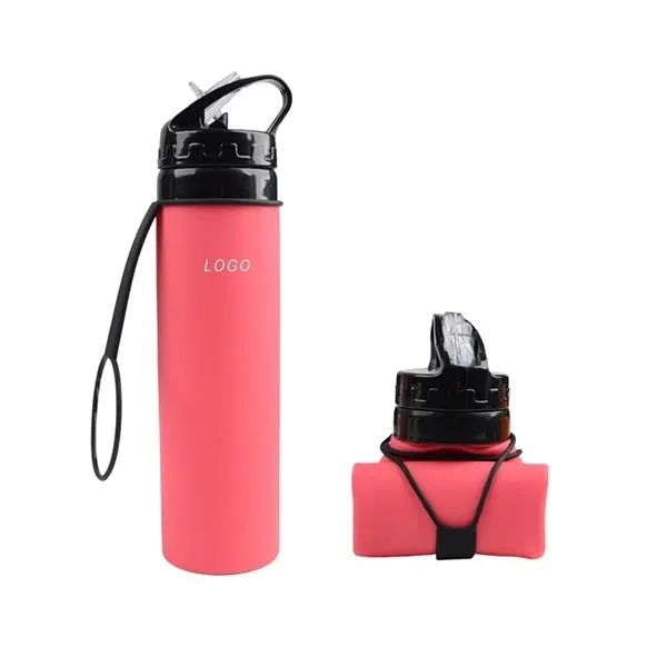 Silicone Collapsible Water Bottle