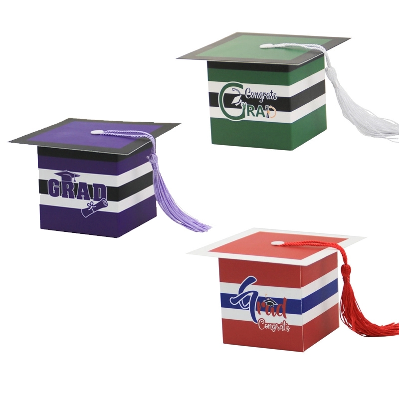 Graduation Cap Shaped Candy Chocolet Box 6