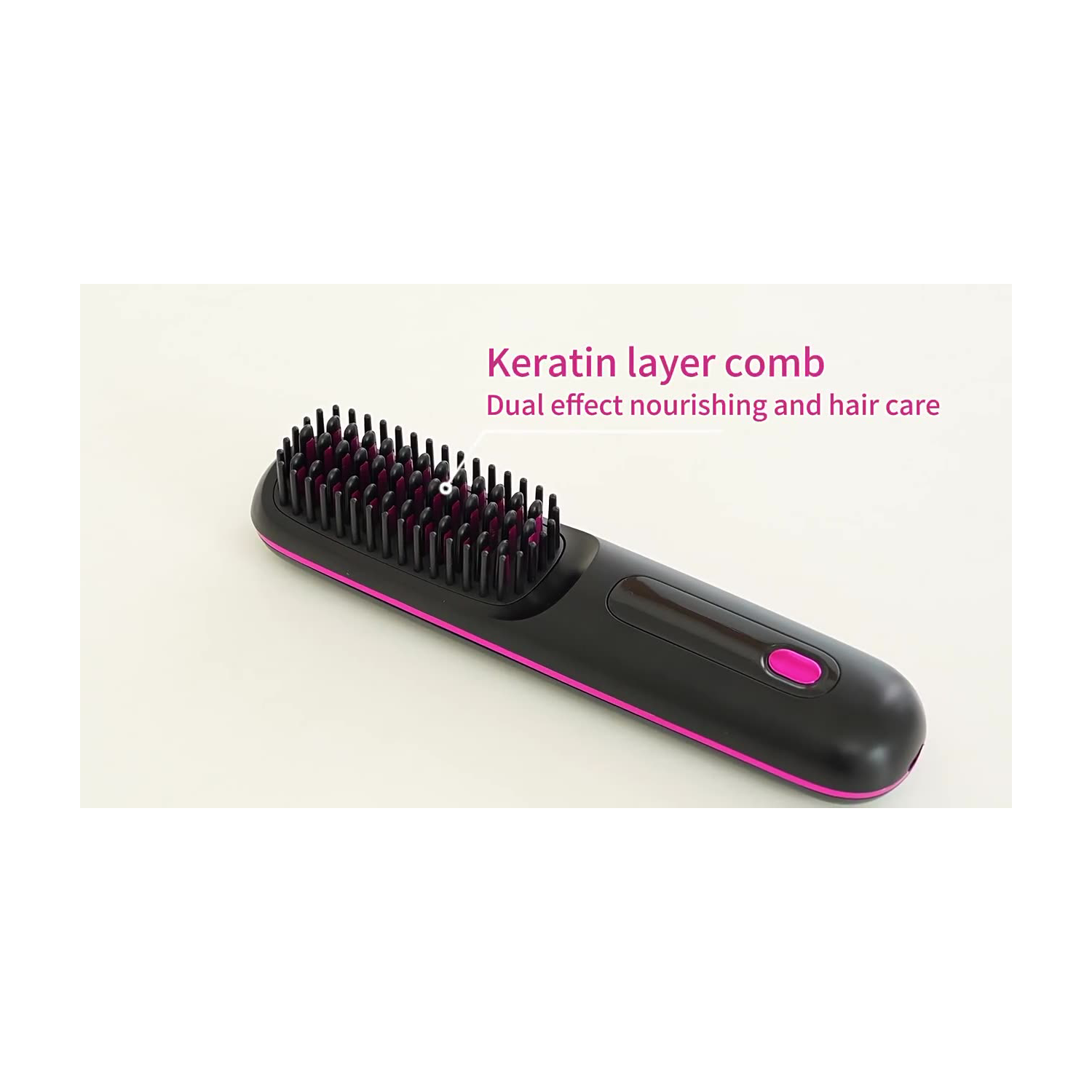 Cordless Portable Hair Straightening Brush 6