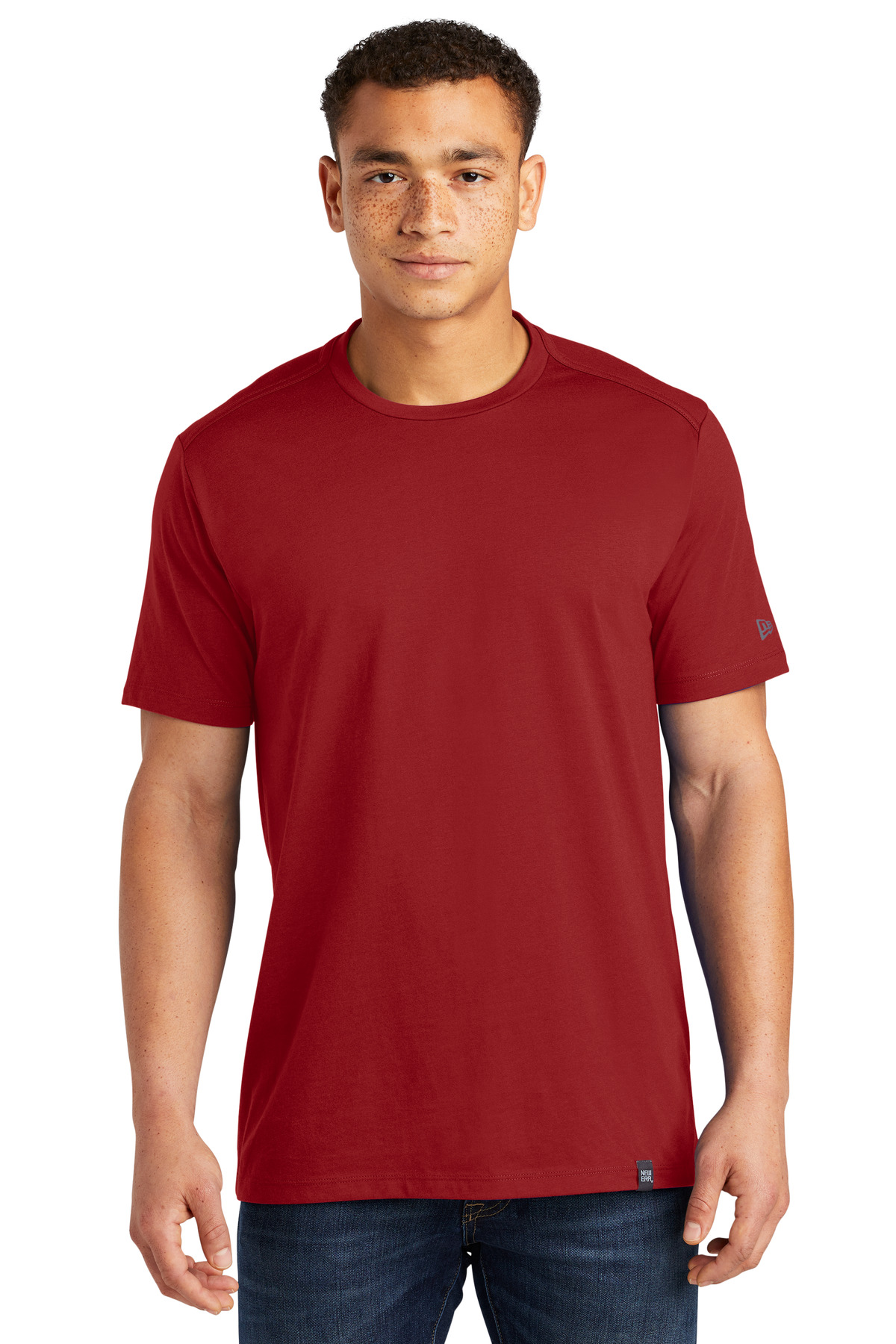 New Era Heritage Blend Crew Tee. NEA100 203
