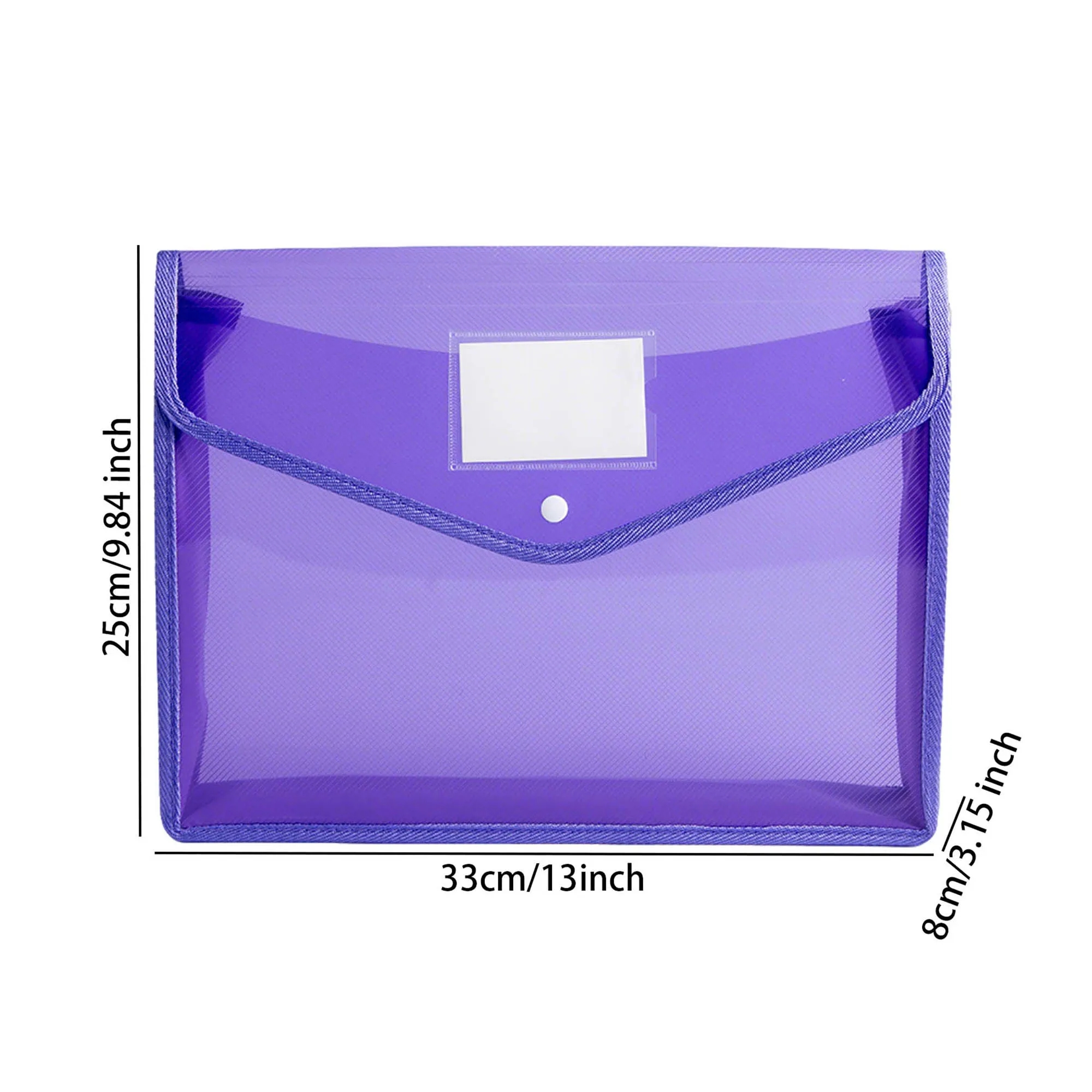 Transparent Plastic Expanding File Folder 3