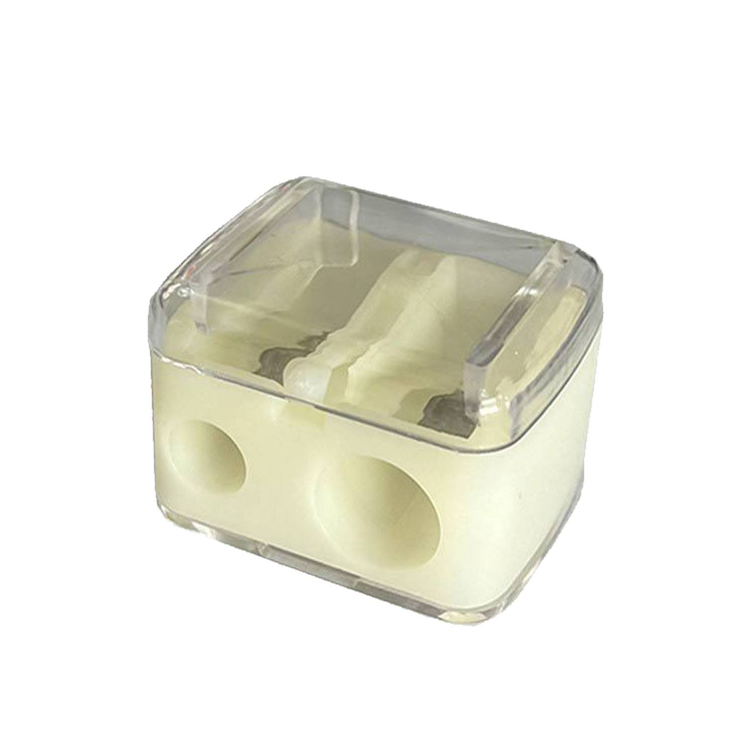Plastic Dual-Hole Pencil Sharpener 4