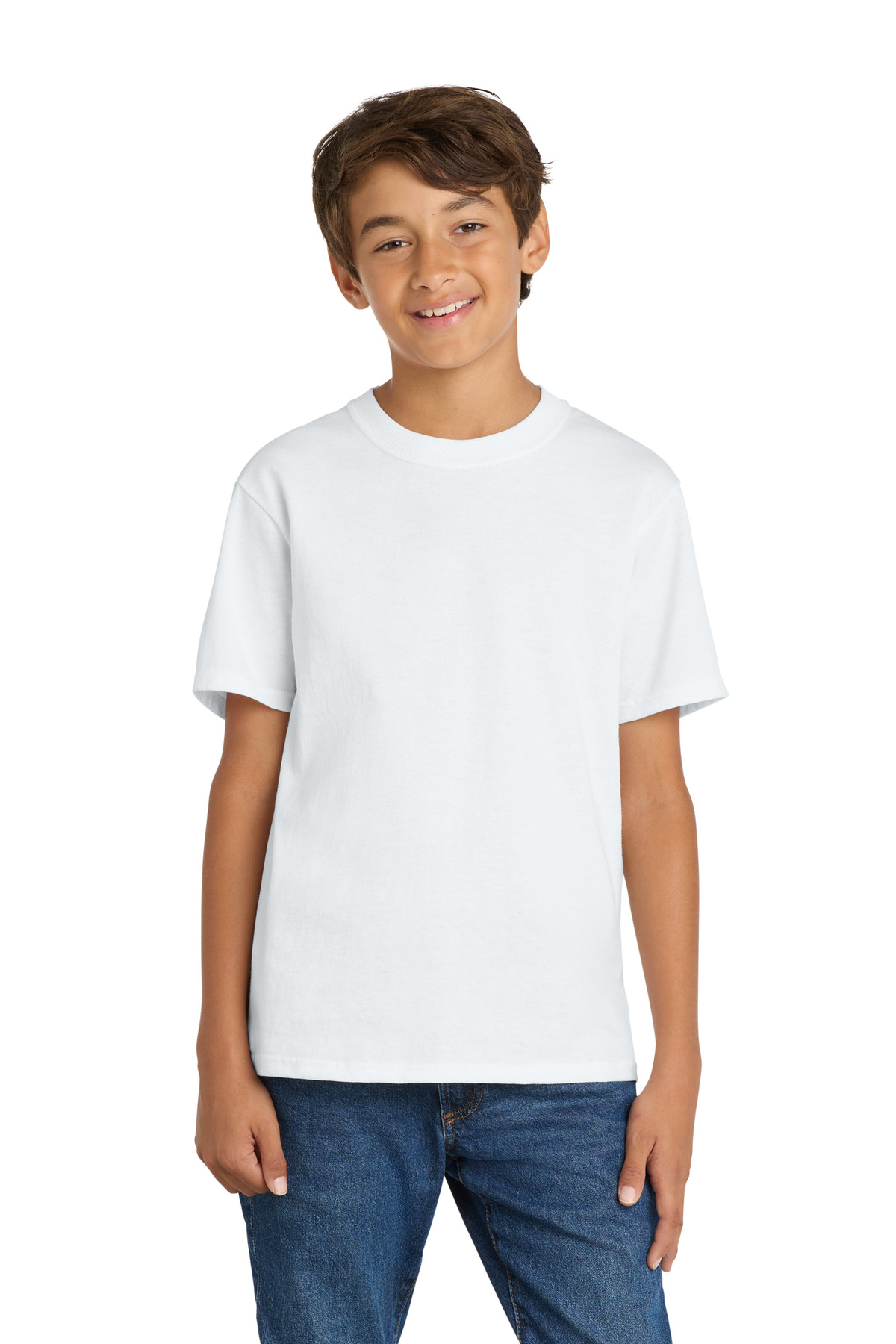 Port & Co Youth Core Cotton Tee. PC54Y 218
