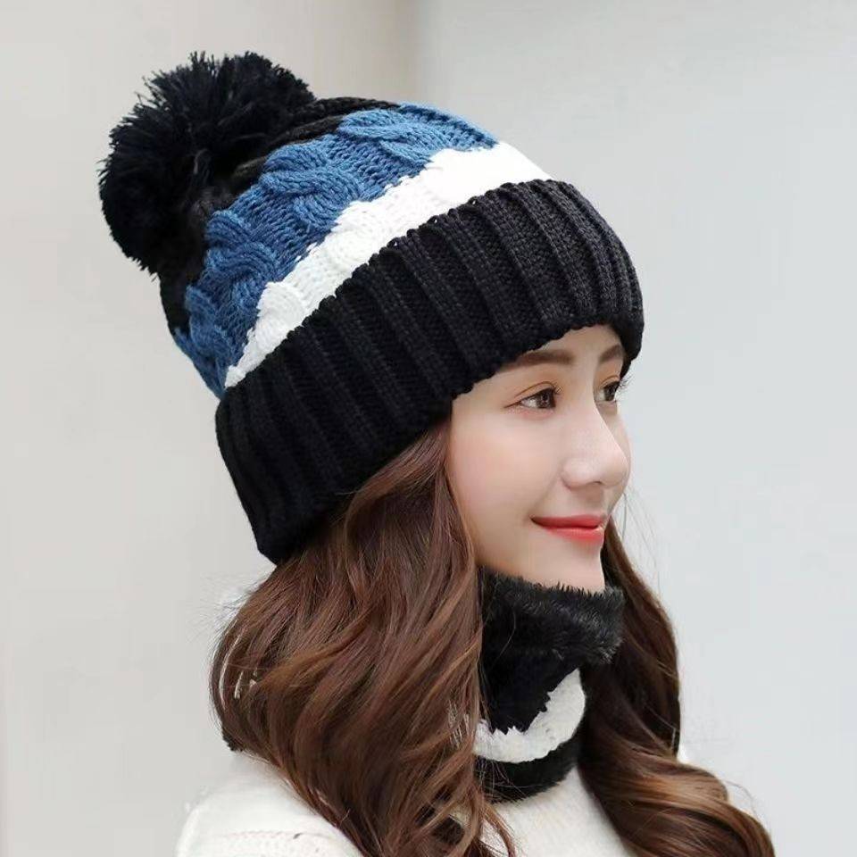 Winter Plush Double Layer Beanies 3