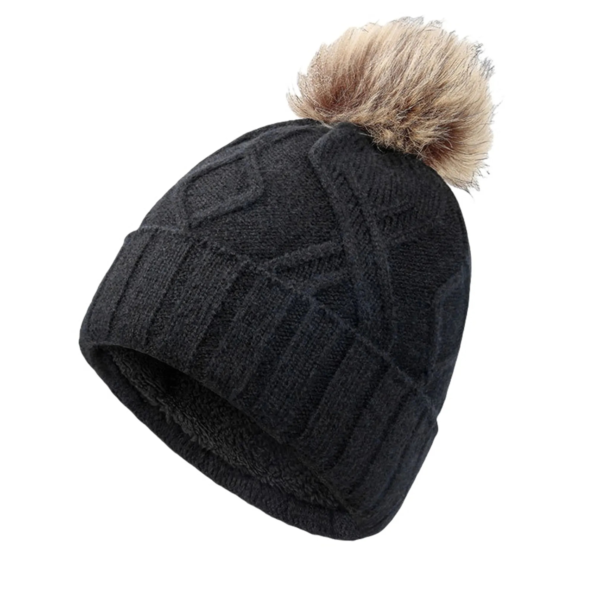 Autumn Winter Knit Hat Trendy 5
