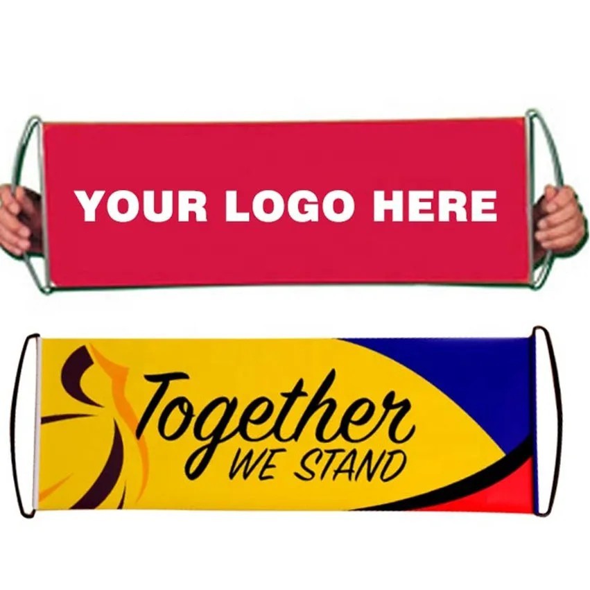 Hand Held Roll Out Retractable Banner 2