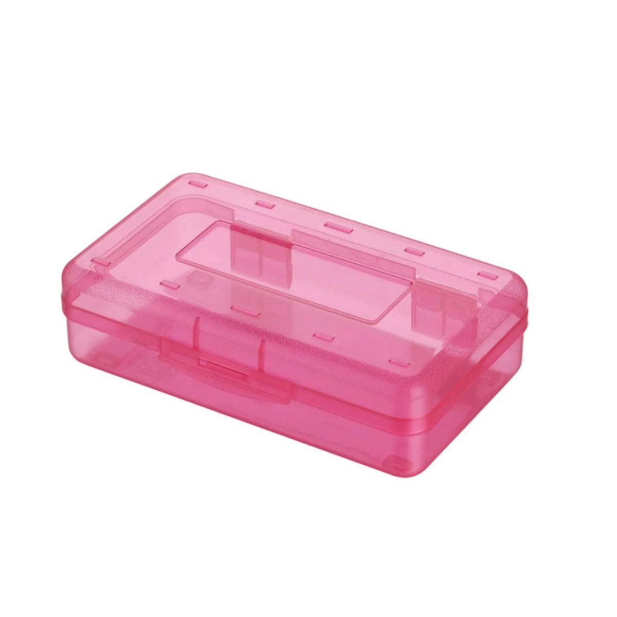 Transparent Storage Box for Desk Supplies 11