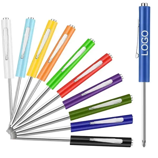 Reversible Pocket Screwdriver with Magnetic Tip 2