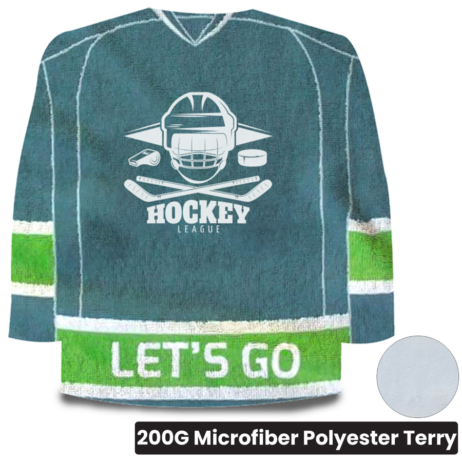 Sublimation Long Sleeve Jersey Rally Towel - 17"x17"