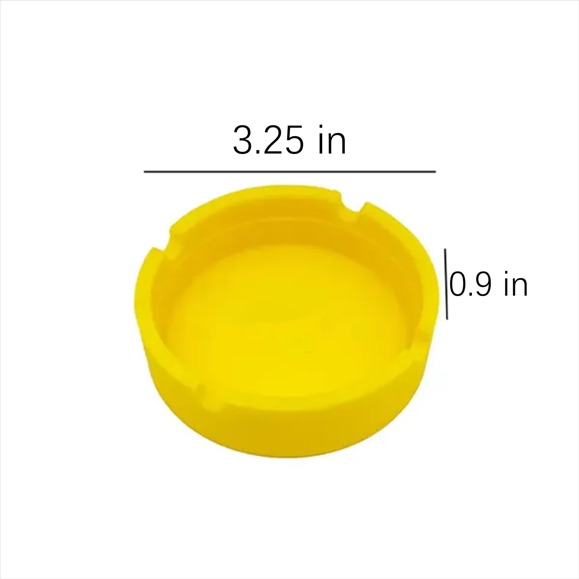 Silicone Round Ashtray 6