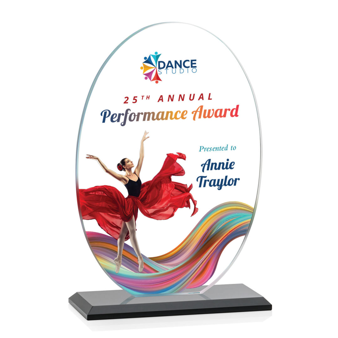 Austin (Vert) VividPrint™ Award - Black