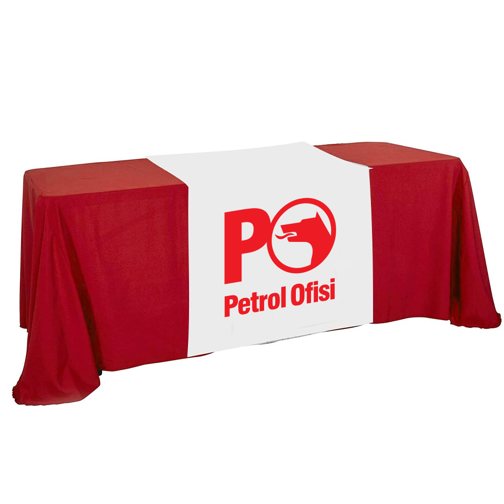Full-Color Custom Logo Table Runner 2
