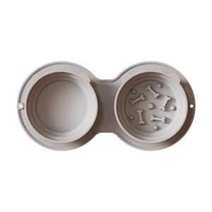 Foldable Stretchable Dual Pet Bowl 9