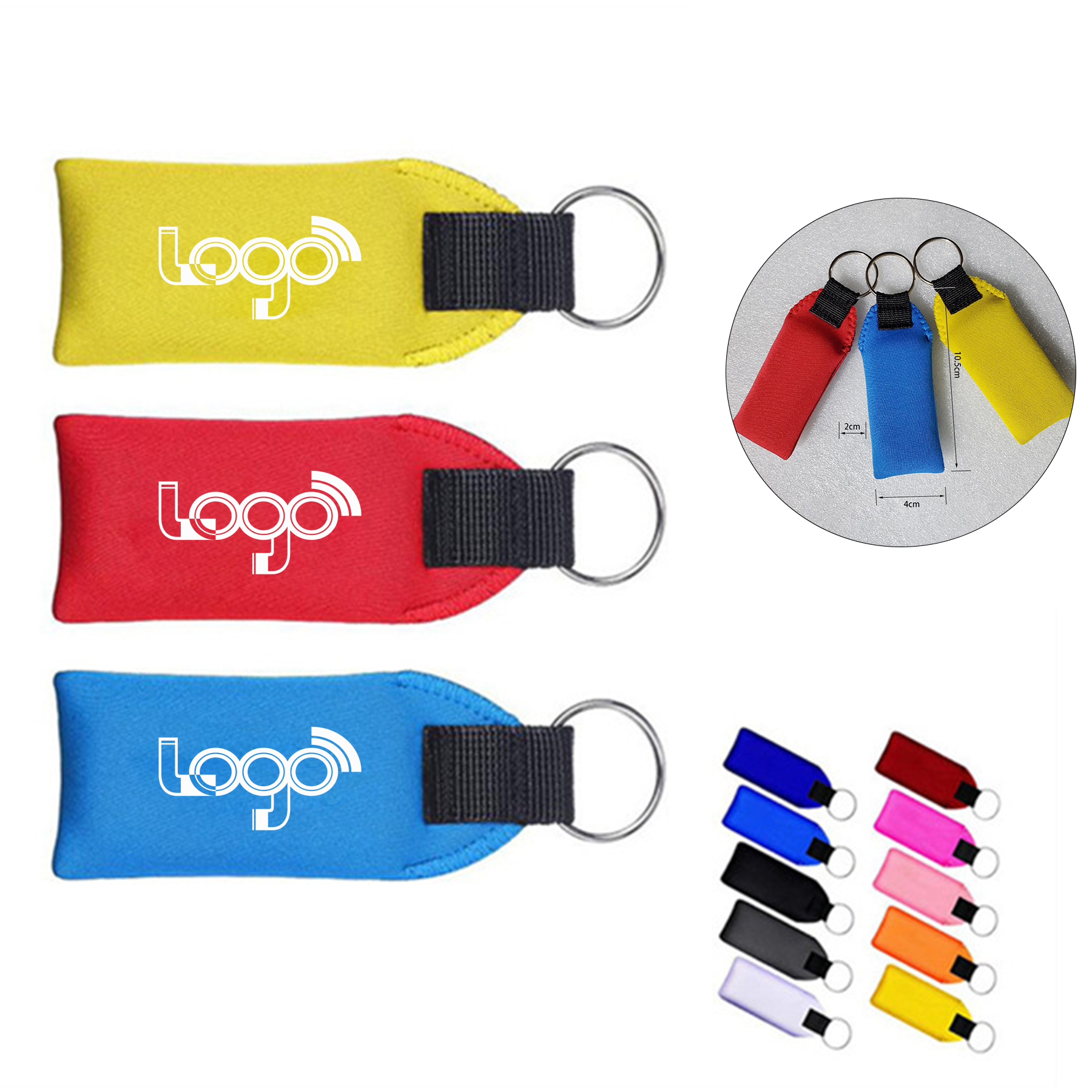 Foam Floating Boat Keychain 2
