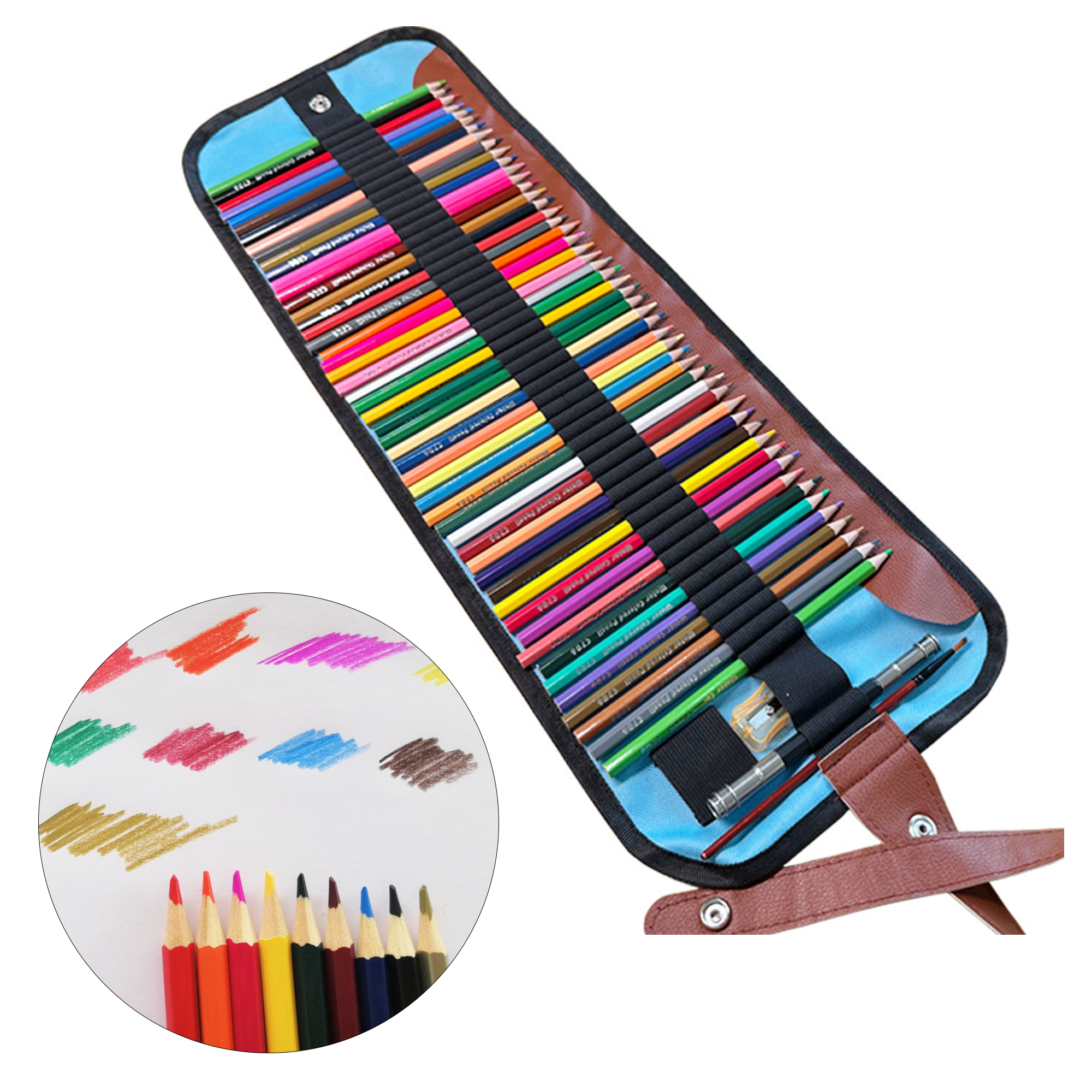 50 Colored Pencils Set 1