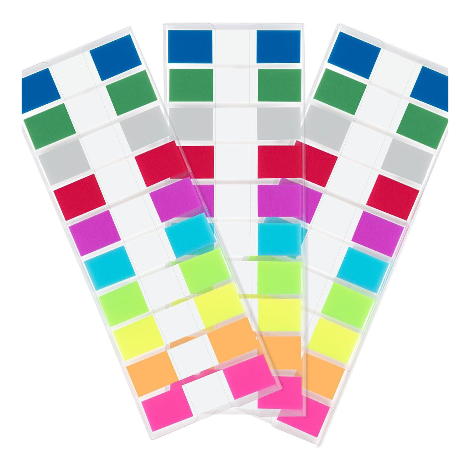 PET Waterproof Transparent Colored Page Tabs 3