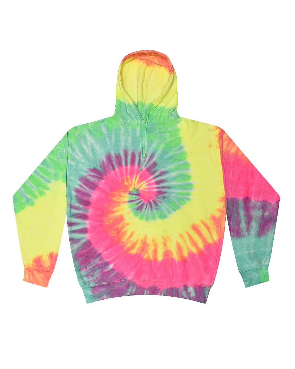 Youth Tie-Dyed Hooded Sweatshirt - 8777Y 58