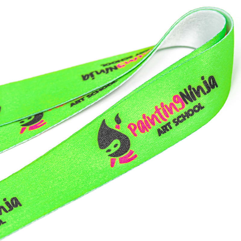Fluorescent Neon Full Color Lanyards 5
