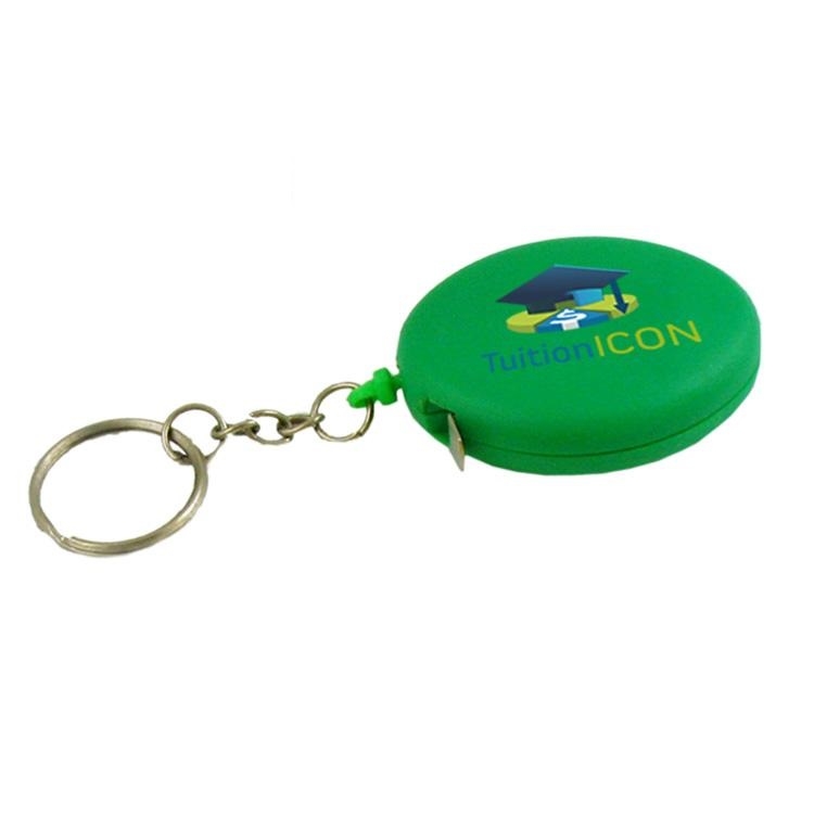 3' Oval Tape Measure W/Key Chain(Key Chain, Keychain, Key tag, Tape Measure, Tools)- Close out 2