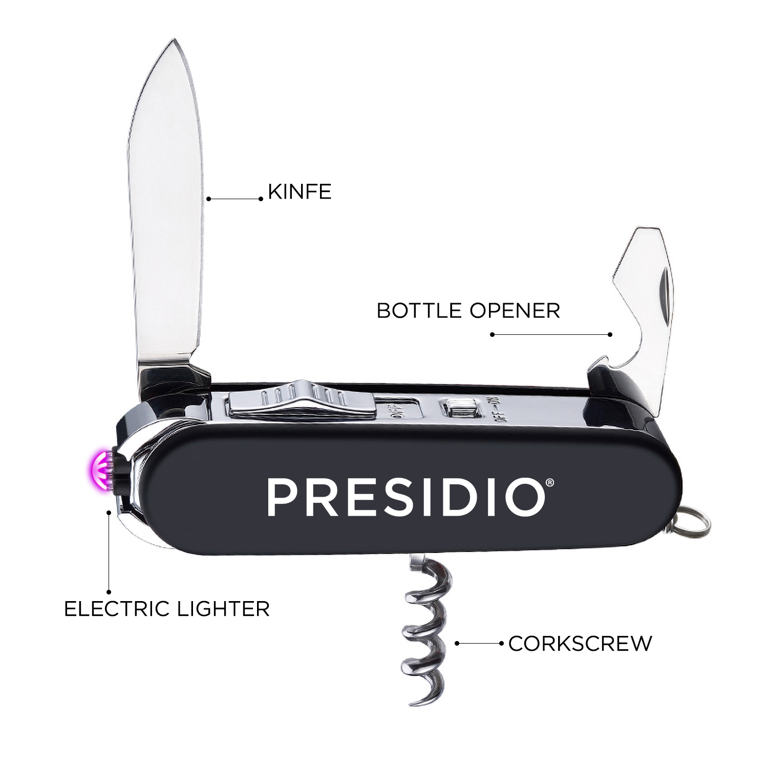 Cedar Creek® Spark Multi-tool Electric Lighter 10