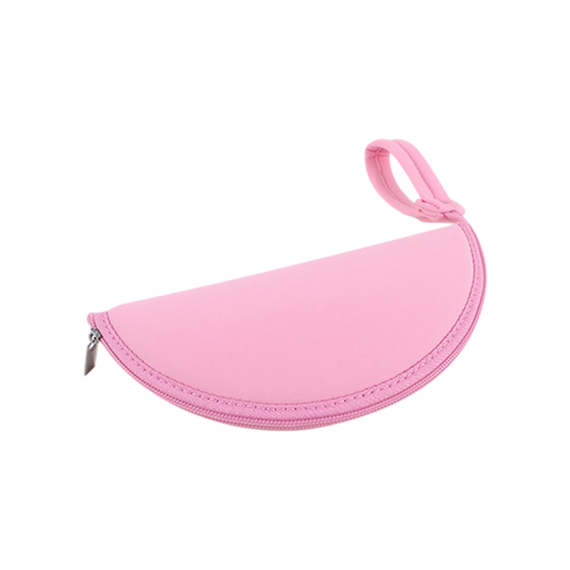Zipper Mouse Storage Pouch With Mouse Pad Function 7.87" Diameter 7