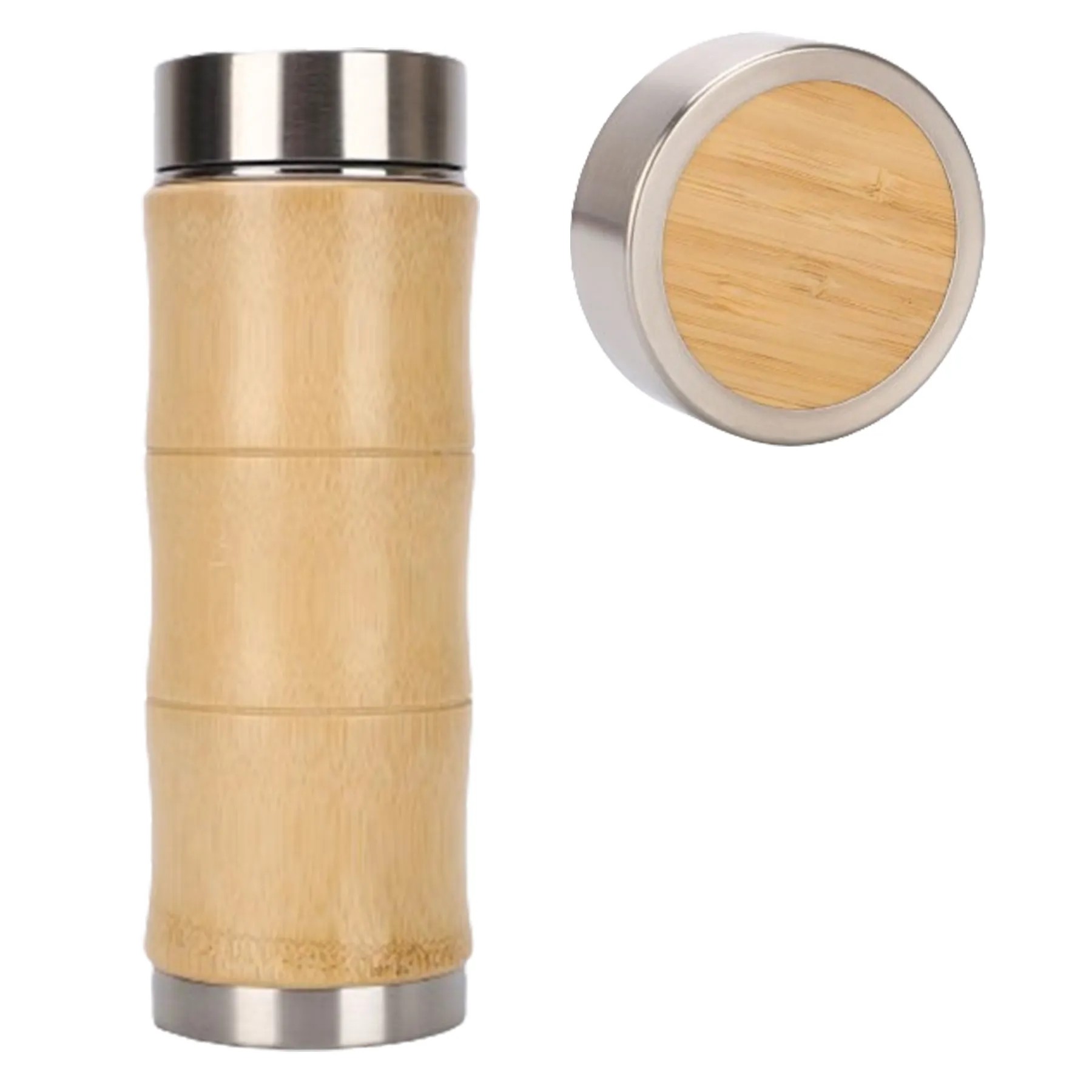 Bamboo Double Wall Insulation Cup 4