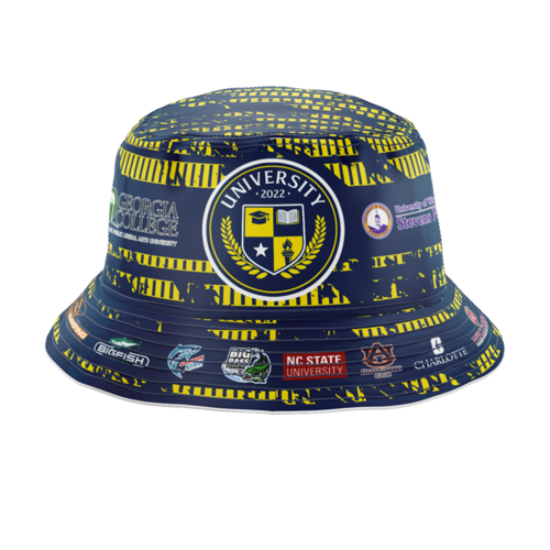 Polyester Twill Full Sublimation Reversible Bucket Hat 5