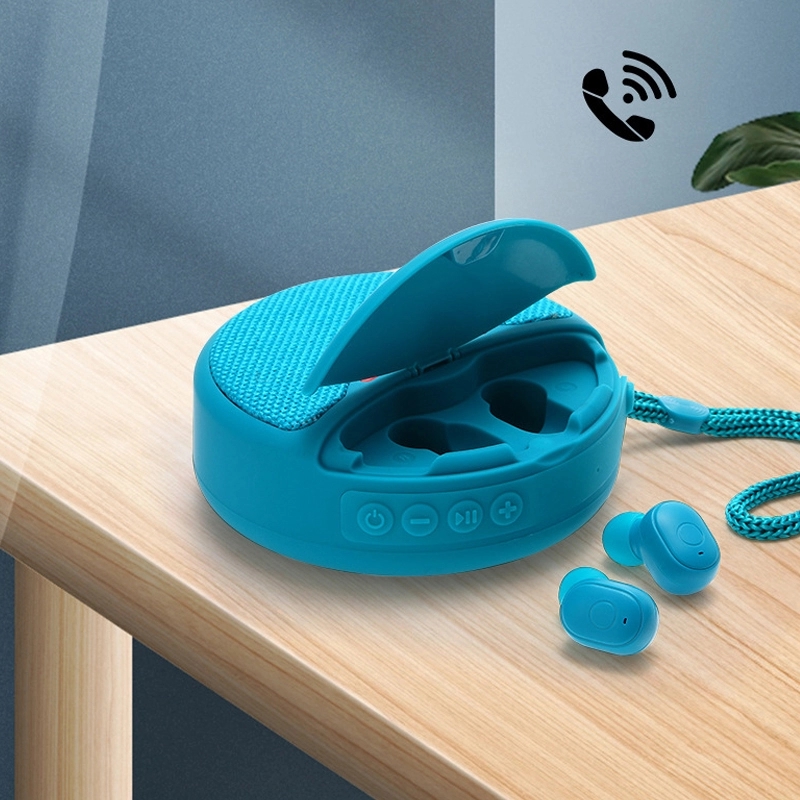 Bluetooth Speaker With Earbuds-With Custom Logo 3