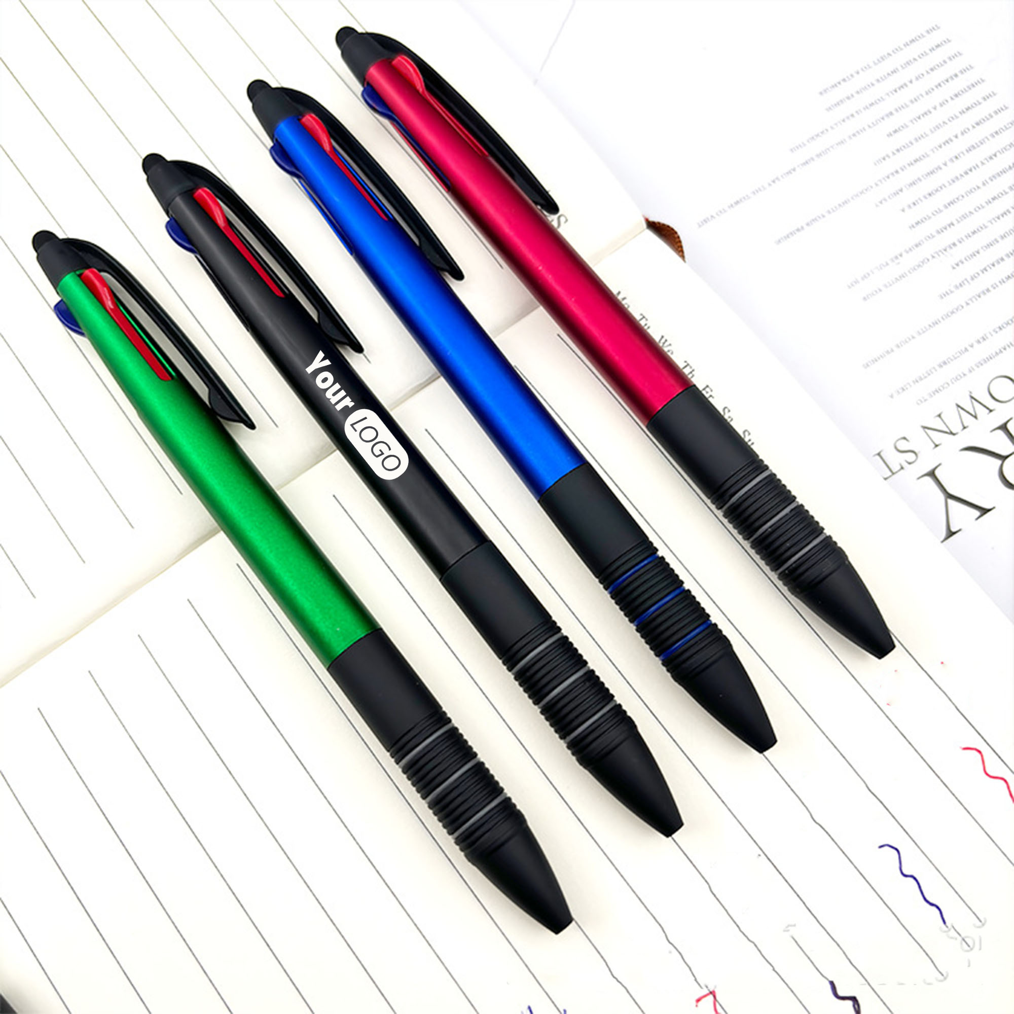 Tri Color Ballpoint Pen 2