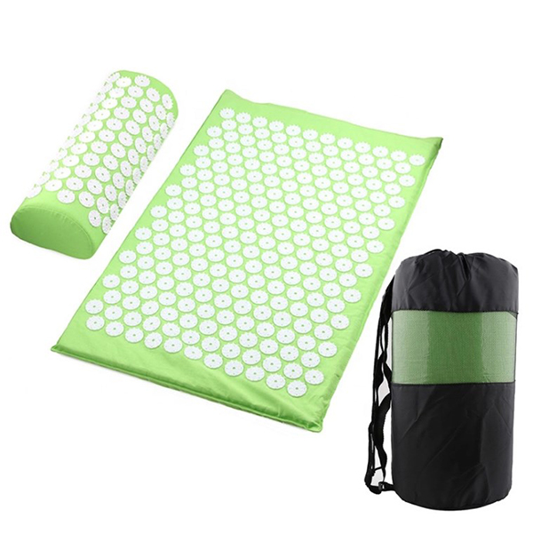 Massage Yoga Mat with Pillow set 3