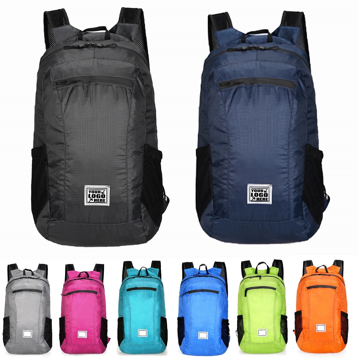 Custom Heavy Duty Lightweight Packable Hiking Backpack 1