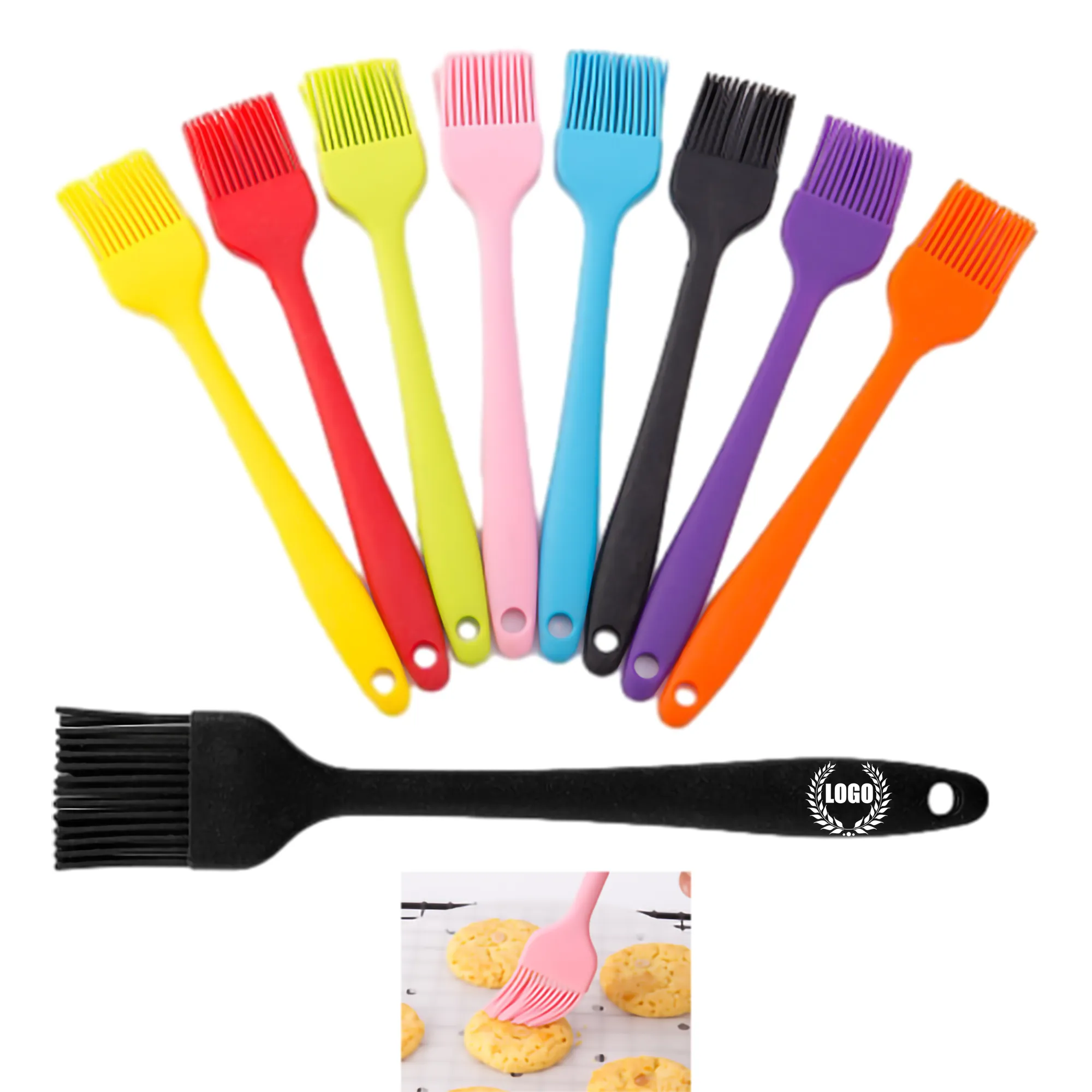 Premium Food-Grade Silicone BBQ Oil Brush 1