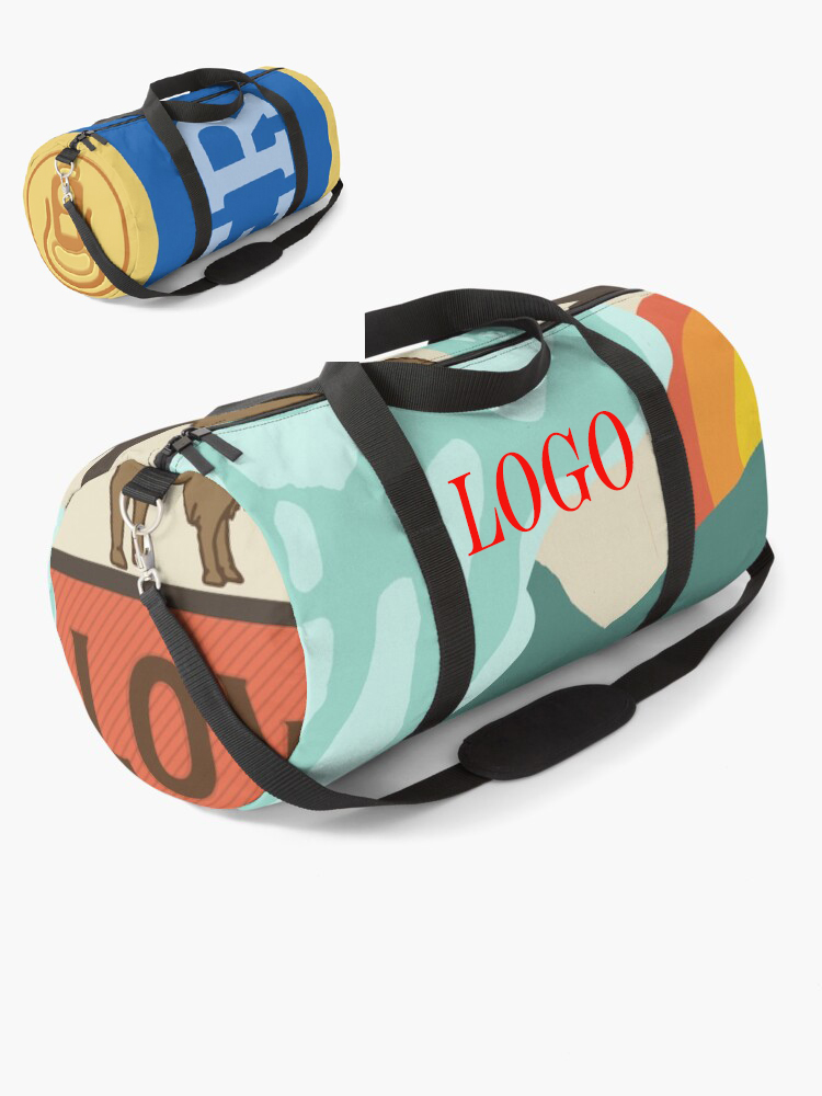 Eco-Friendly and Fully Customizable Recycled Canvas DuffelBag 1