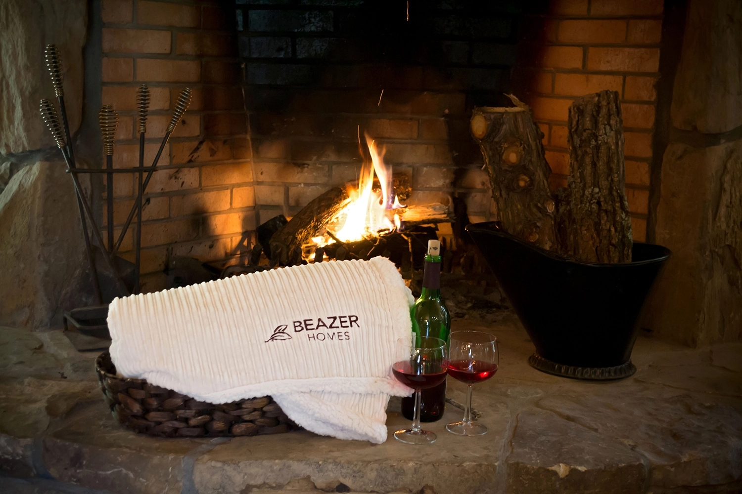 Corduroy Lambswool Throw