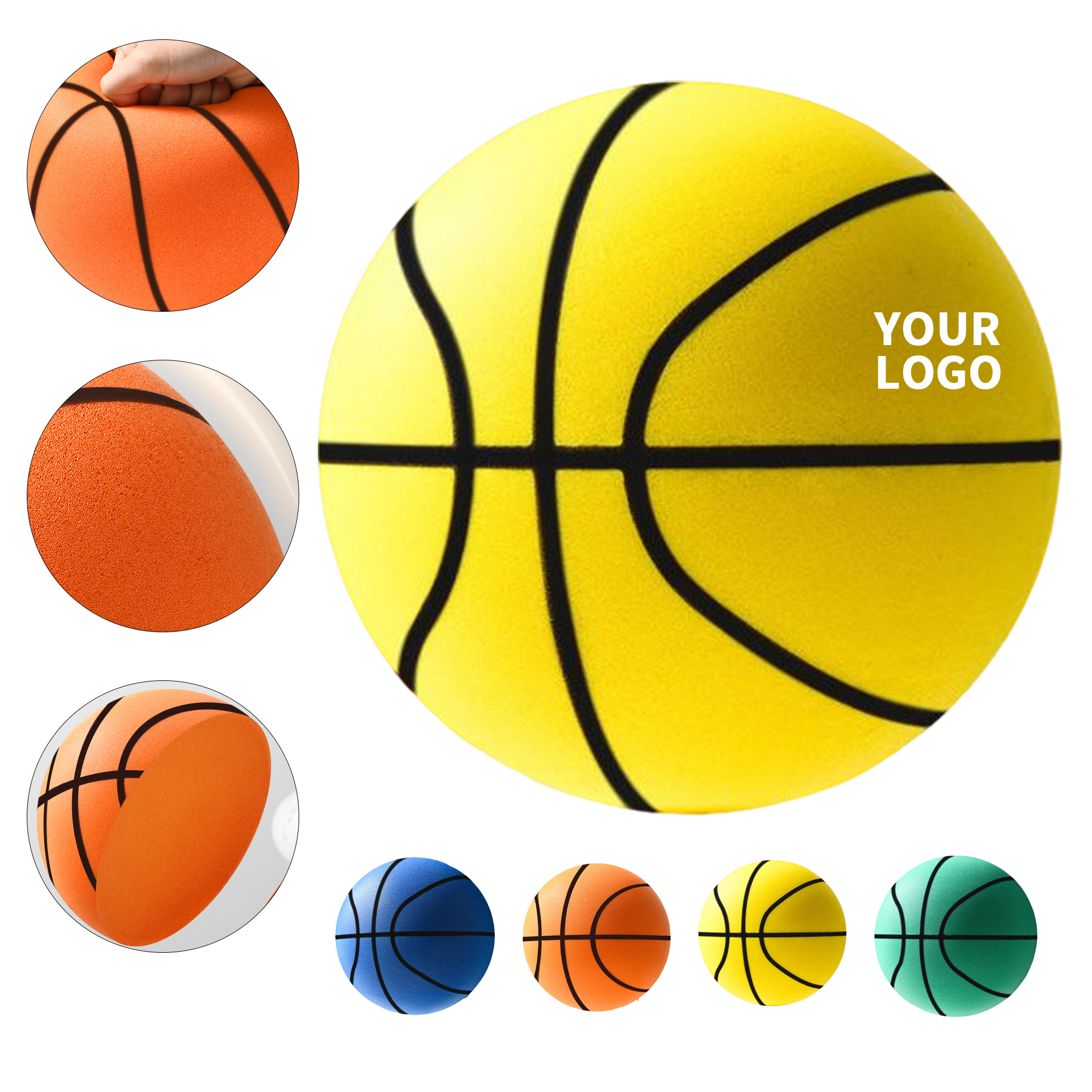 Mini Rubber Training Ball Five Inch Diameter 2