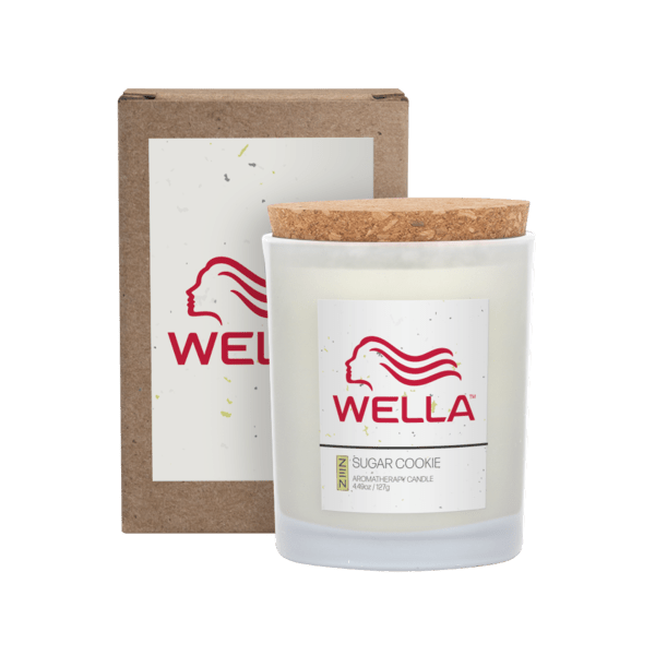 ZEN Niva 6oz Frosted Candle with Cork Lid 10