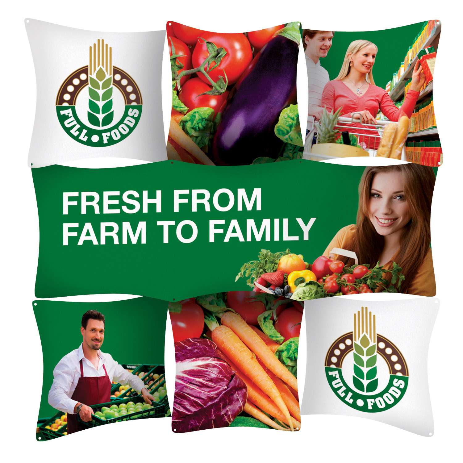 GeoMetrix Four-Corner Graphic Panels