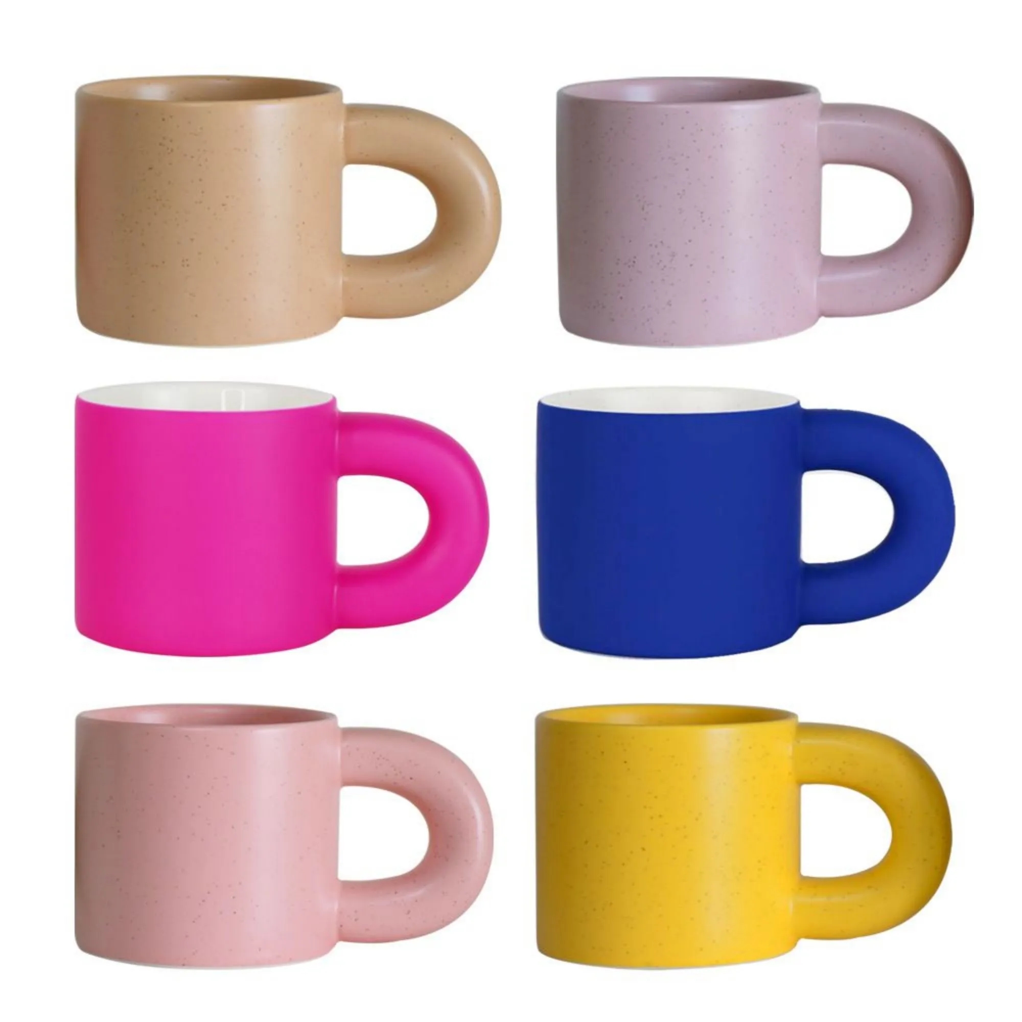 11 OZ Ceramic Matte Colors Mugs 3