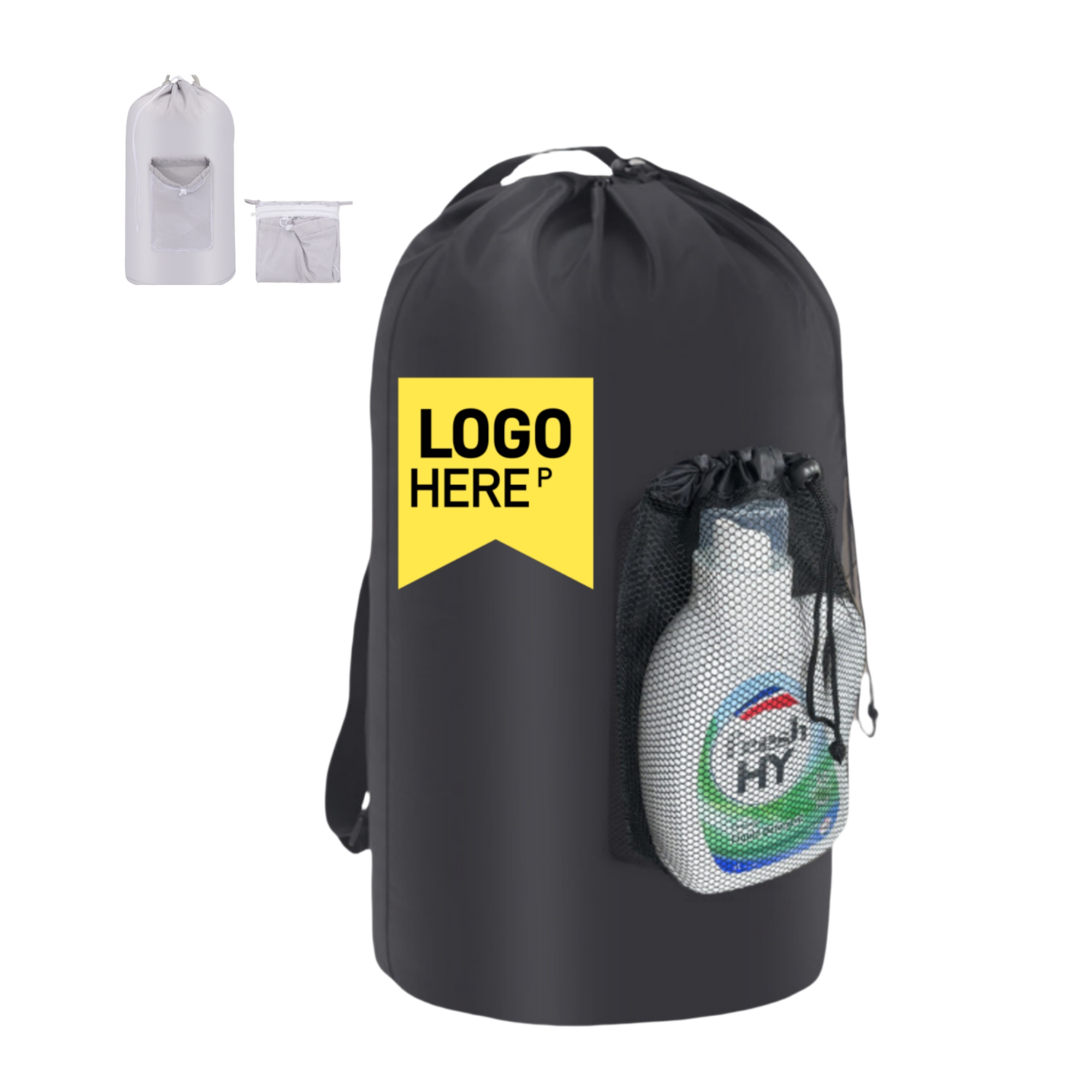 Oxford Laundry Bag Backpack 3