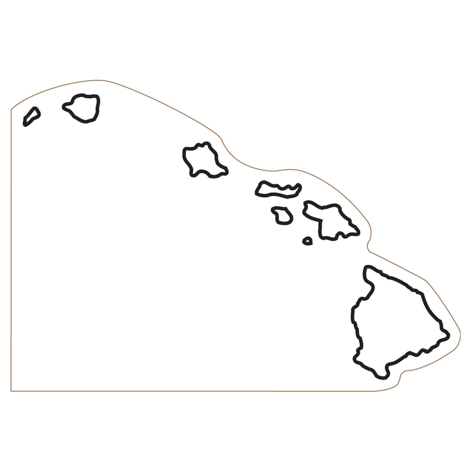 Hawaii State Magnet 2
