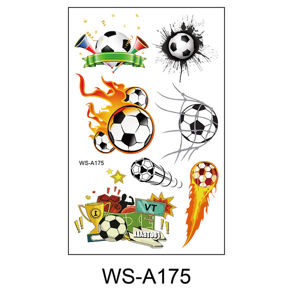 Qatar World Cup Football Fan Tattoo Sticker 11