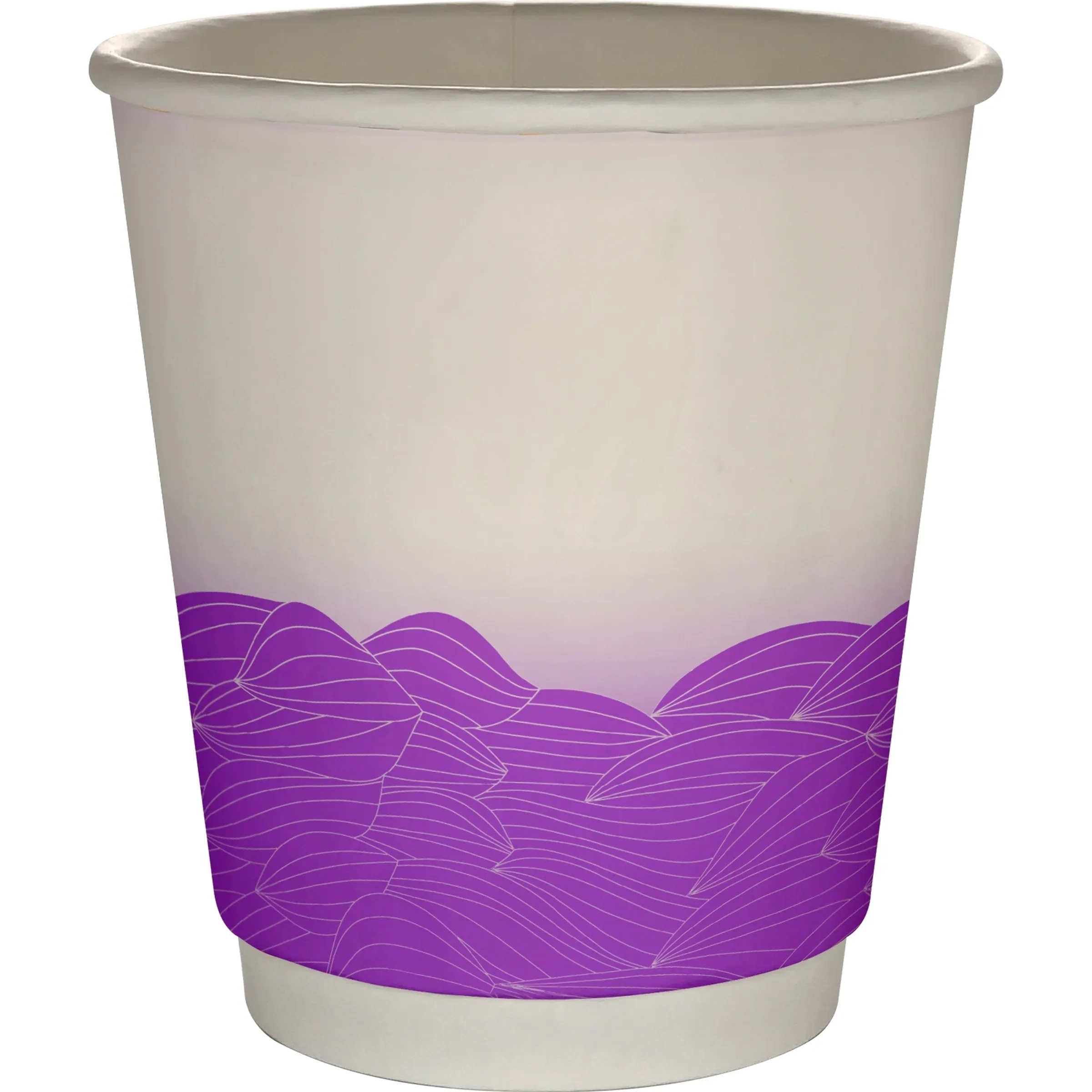 10 oz Full Color Turbulent Waves Insulated Paper Cup 25