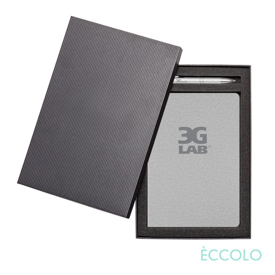 Eccolo® Solo Journal/Clicker Pen Gift Set - (M) 10