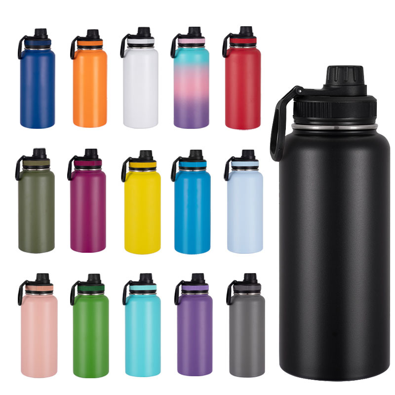 32oz Insulated Stainless Steel Water Bottle, custom water bottle with logo imprint 2