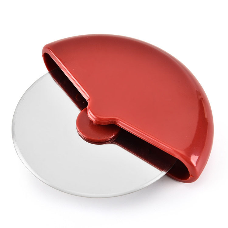 Round Stainless Steel Blade Pizza Cutter/Wheel/Slicer 5