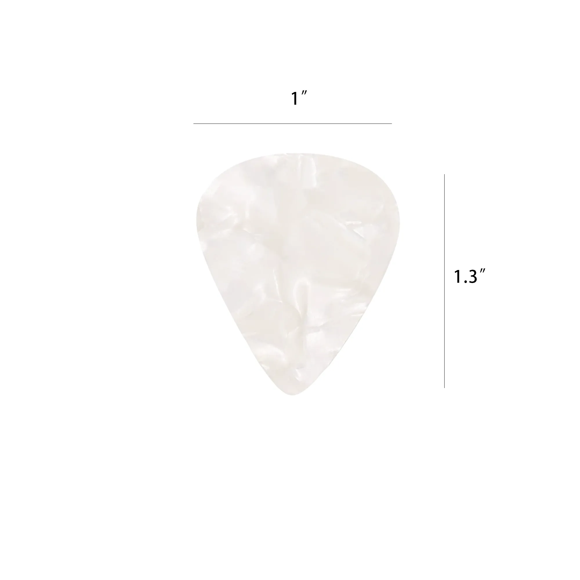 Celluloid Pick for Guitar Bass 2